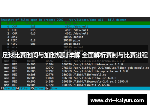 足球比赛时间与加时规则详解 全面解析赛制与比赛进程 足球比赛时间与加时规则详解 全面解析赛制与比赛进程